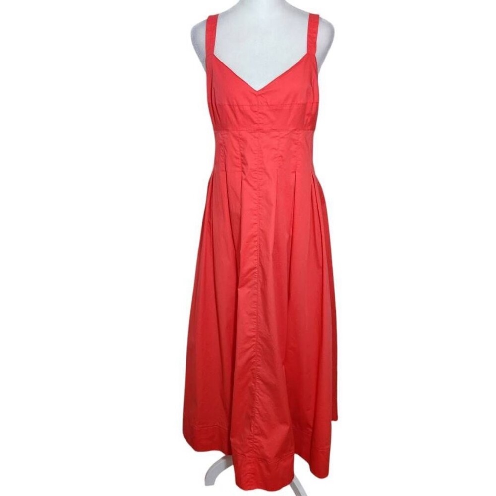 Jason Wu Red Sleeveless Midi Dress Size Medium Jason Wu Red Dress